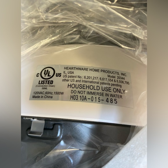 Nuwave Pro Digital Infrared Tabletop Oven Model 20344  White New - Picture 4 of 10